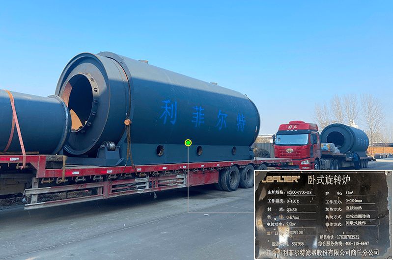 廢輪胎熱裂解煉油設備爐膽為什么會鼓包變形？